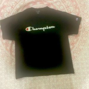Black champion XL T shirt